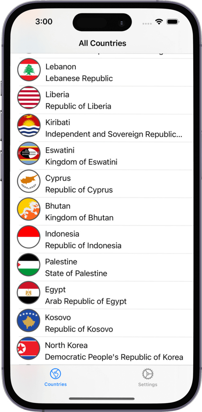 Country Viewer